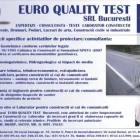 Afacere 5 imagine EURO QUALITY TEST Servicii profesionale în Bucureşti