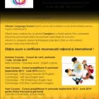 Afacere 4 imagine OLIMPIC SCHOOL Şcoli de limbi străine în Otopeni IF