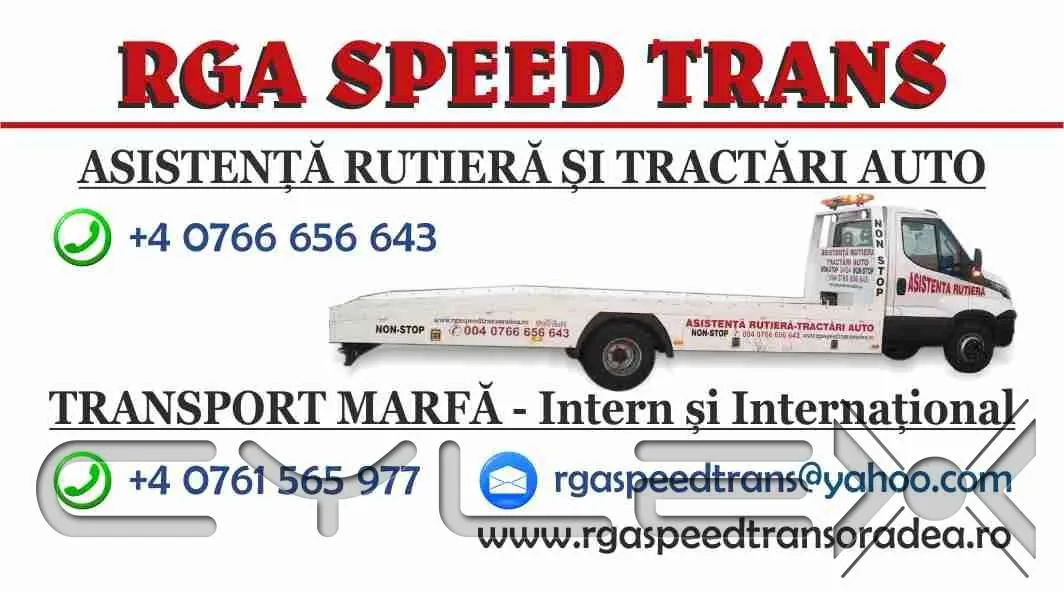 Afacere 8 imagine RGA SPEED TRANS