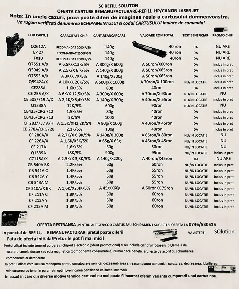 Afacere 2 imagine REFILL SOLUTION SRL